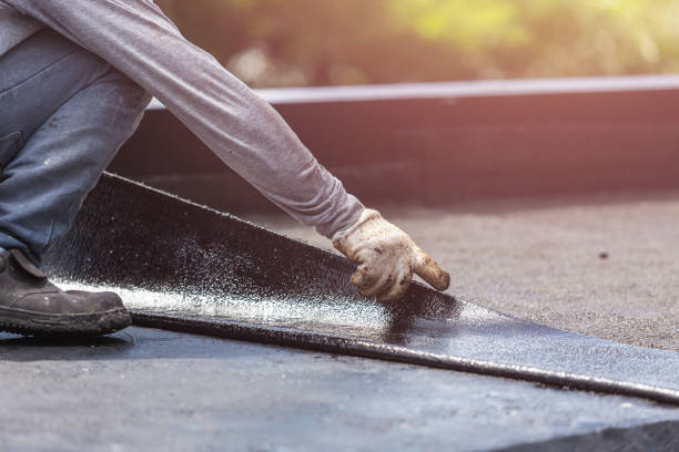 Professional Basement Waterproofing technician working in Monroeville, PA